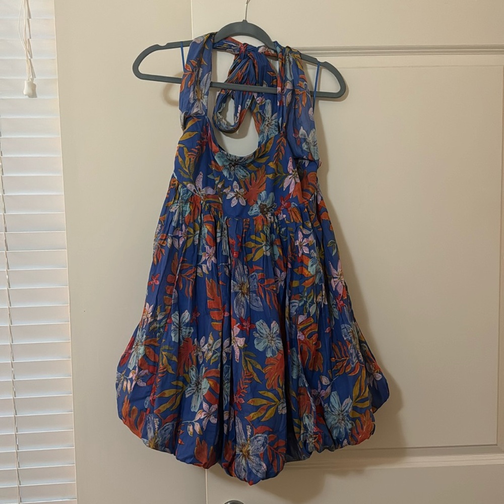 Free people Mai Tai Mini floral dress size Large!